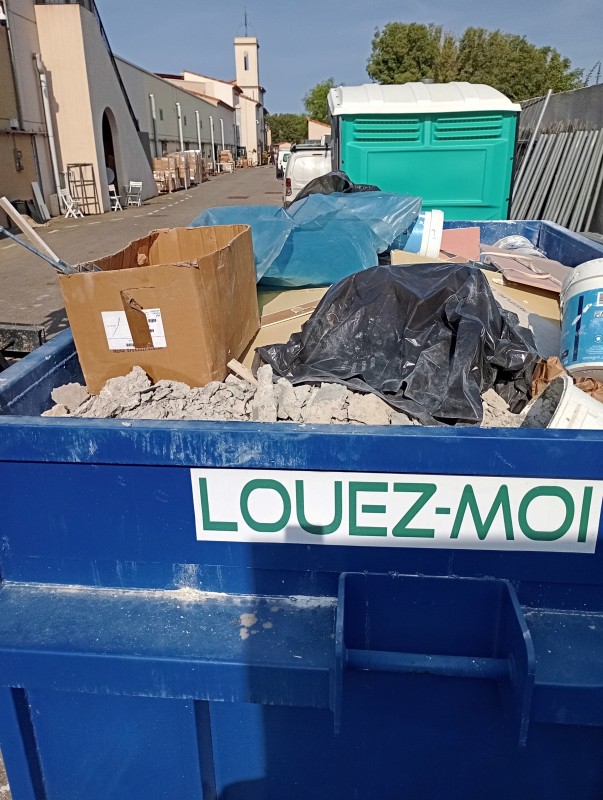 Location 8m3 DIB pas chère à Gignac, Martigue, Aubagne, Marseille,